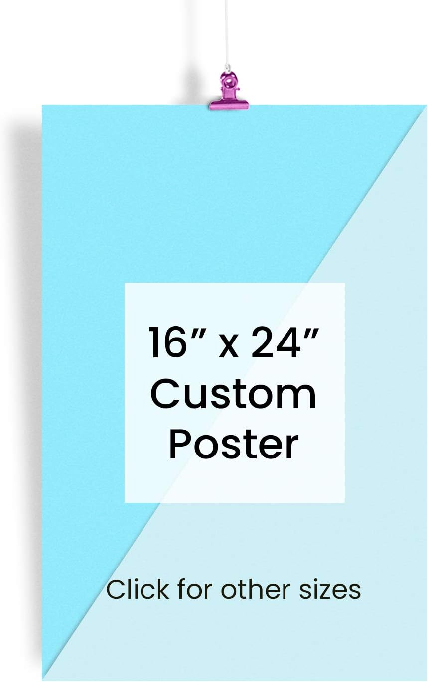 EzPosterPrints - Custom Poster Print - Upload Your Image/Photo - Personalized Photo Prints, Create Your Own Poster - Print Any Photos, Images - 16 X 24 inches