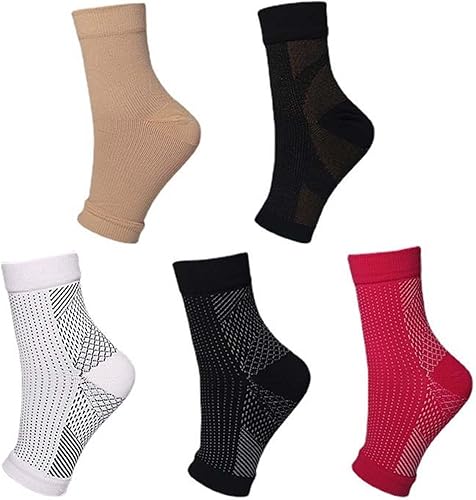 Miniatura 2 de Stunor - Calcetines de neuropatía Dr.Connecy, calcetines de neuropatía, calcetines de compresión de tobillo para neuropatía (2 pares-A, XXL)