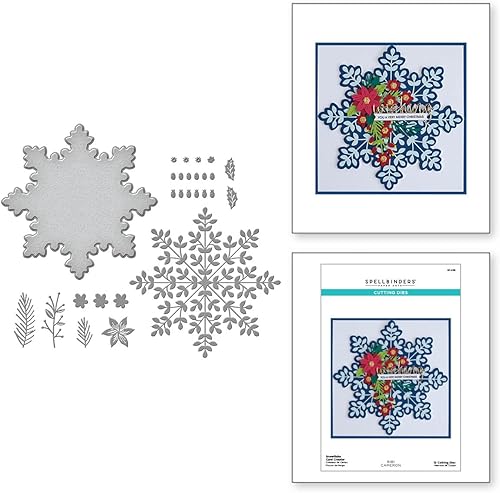 Miniatura 4 de Spellbinders Invierno Die Cutting Set 5-Pieces/Bibi's Snowflakes I Want it All! Bundle/BD-0796