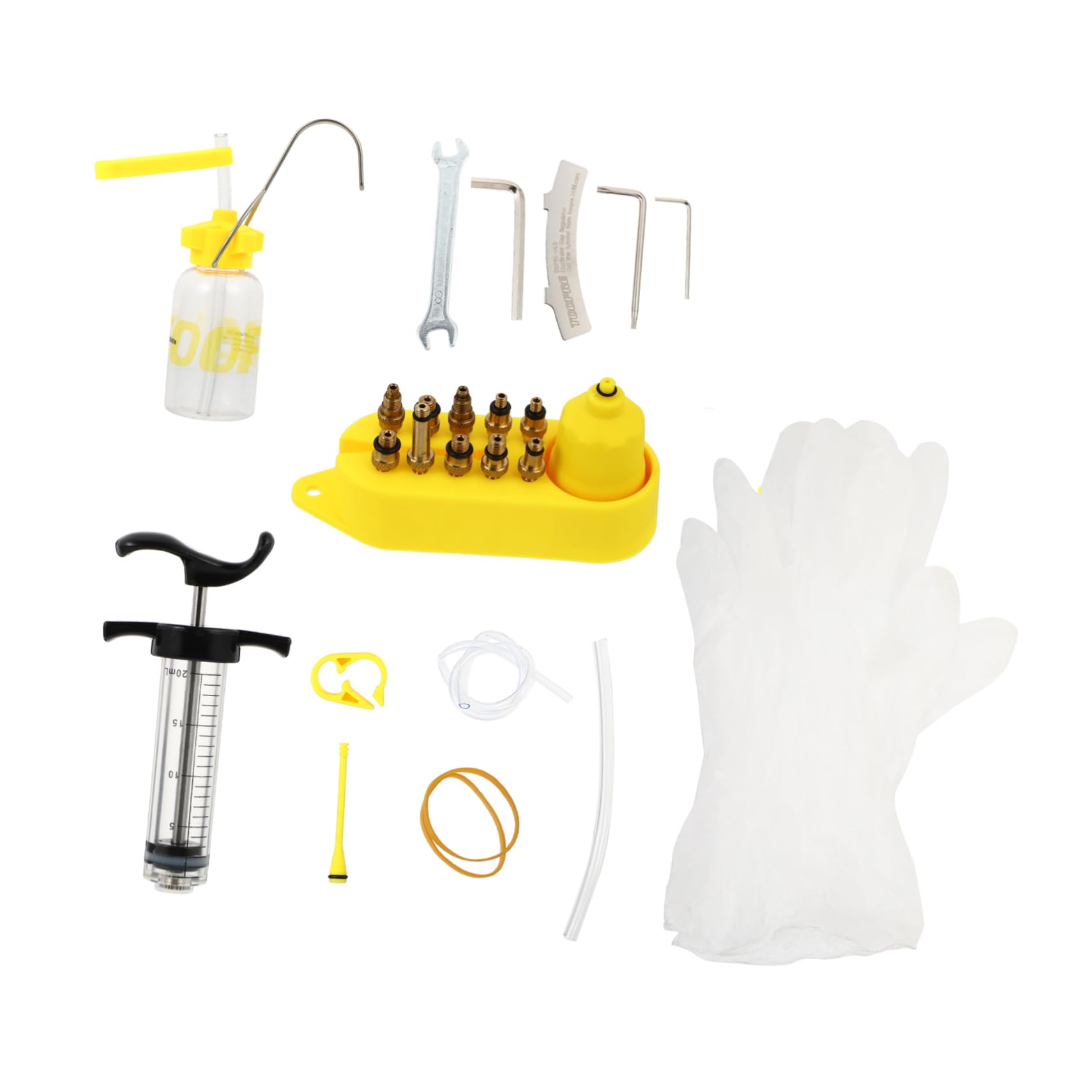 SUPVOX Kit Spurgo Olio Minerale Freni Disco Bici Mountain Bike