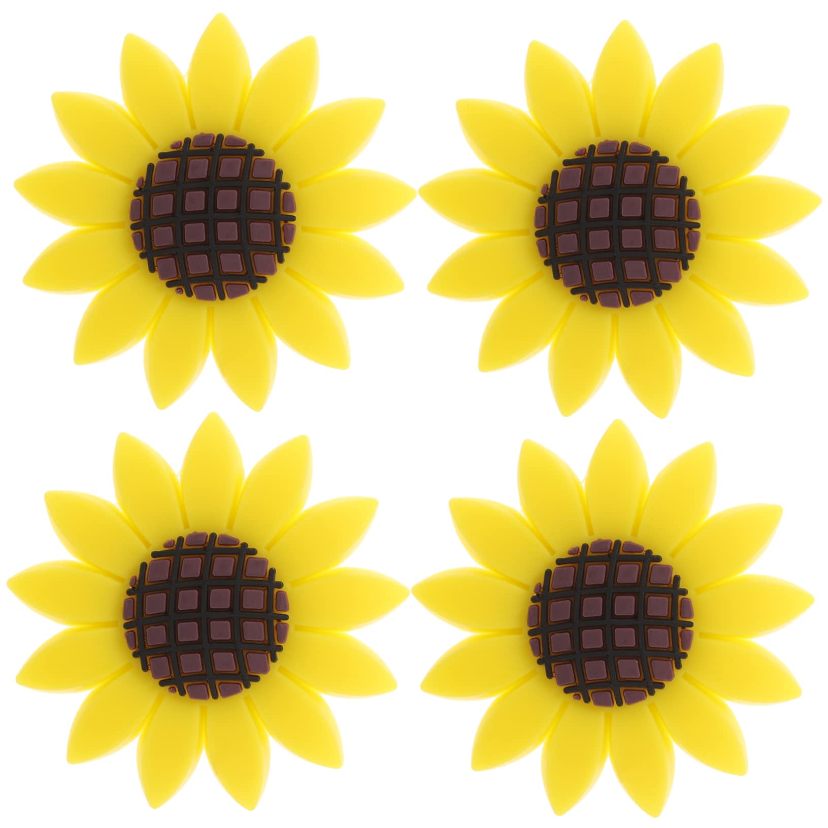 GLEAVI 16pezzi Clip Auto Sunflower Da Decorazioni Per Ventilazione Auto Profumatore Clip Design Creativo e Adorabile Per Fresco e Profumato