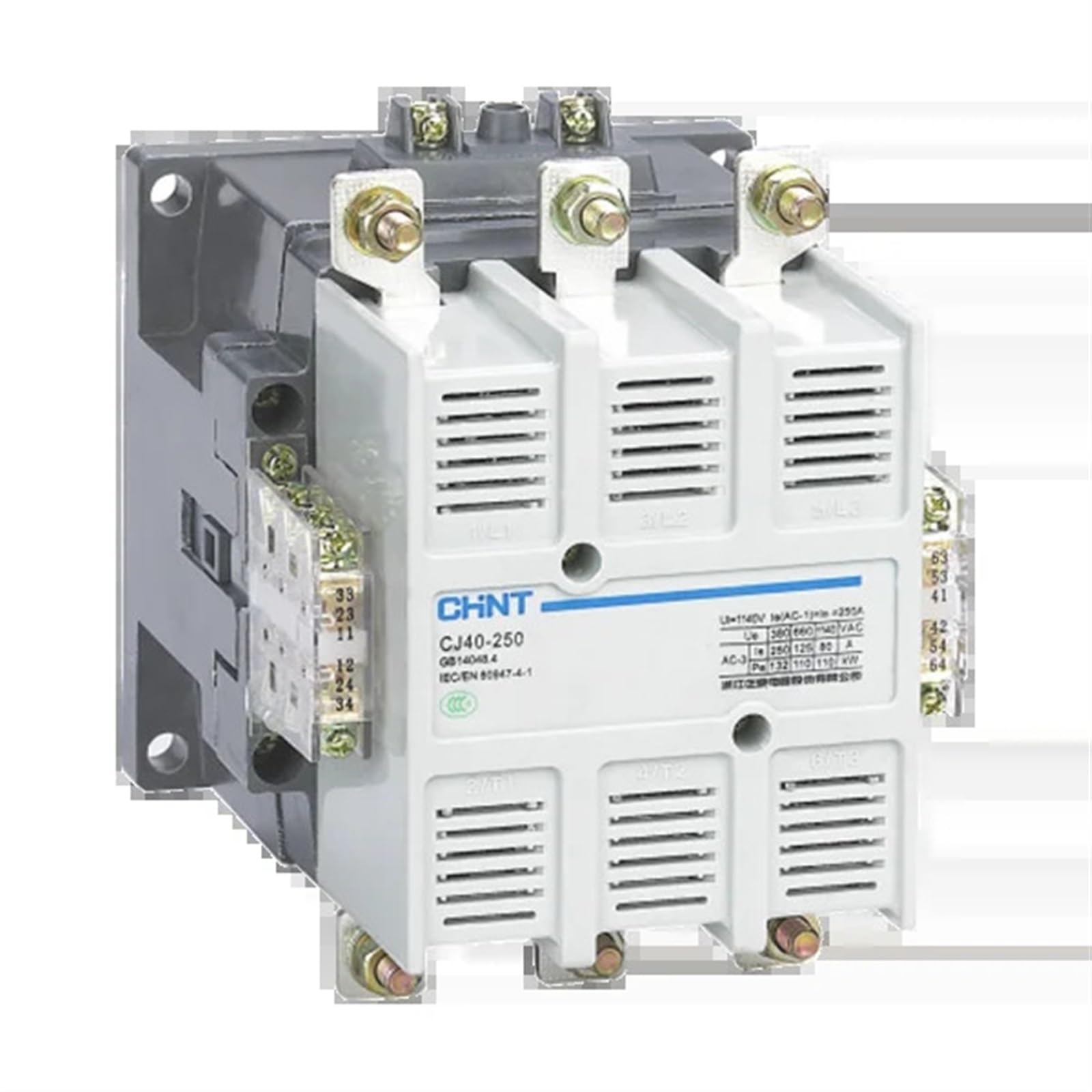Contacteur électrique magnétique triphasé 220V CJ40-250 anti coupure