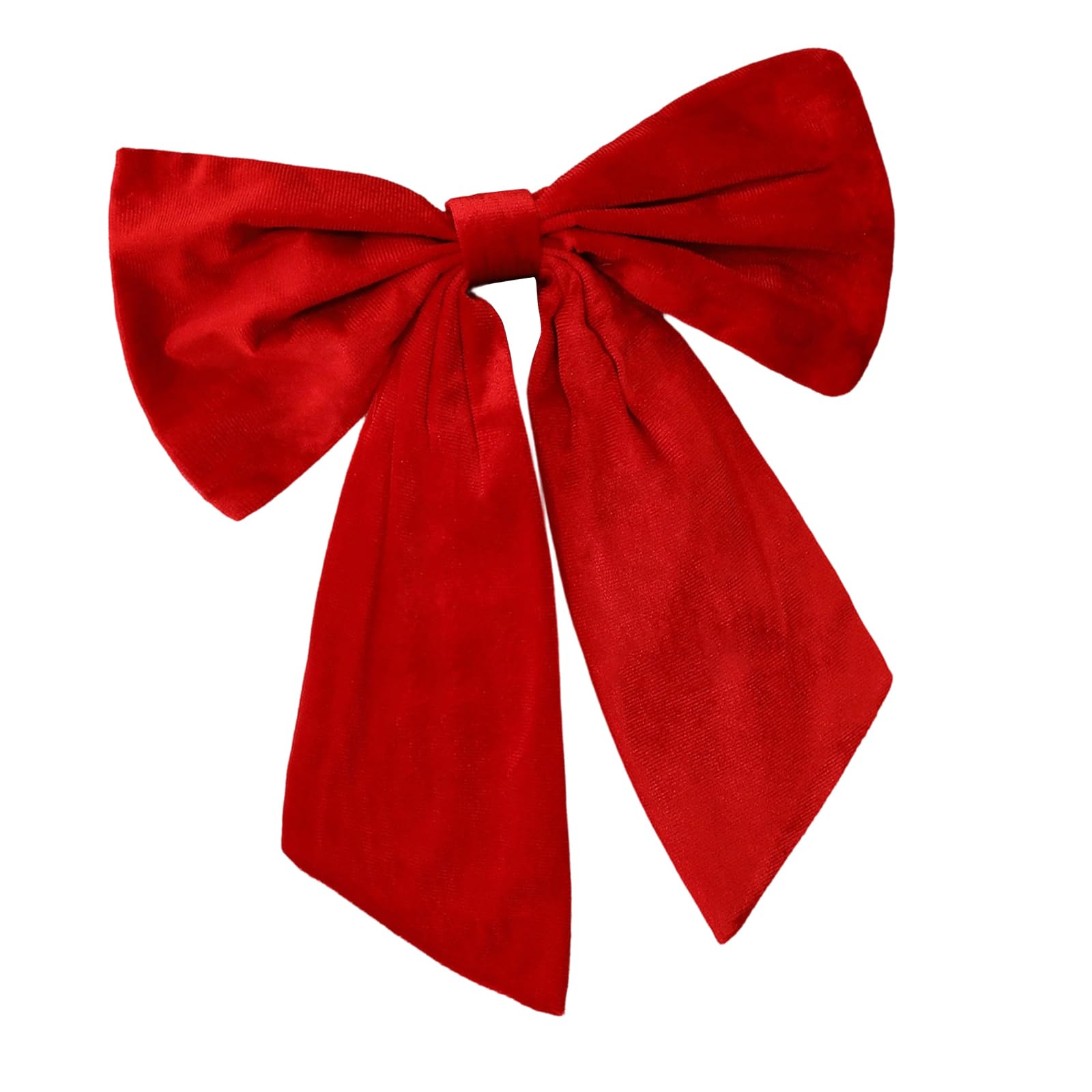 Xjdzineq Velvets Christmas Bows Elegant Hanging Decor for Fireplaces Mantel Tree Party Holiday Indoor Outdoor Supplies Velvets Christmas Bow Decoration