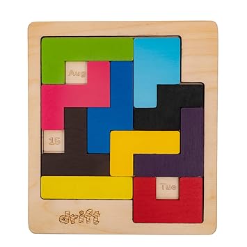 Cubelelo Drift Weekday Calendar Puzzle | Fun & Educational 7-Day Calendar Puzzle for All Ages | Enhance Cognitive Skills & Time Management Kids, Adults - image, photos