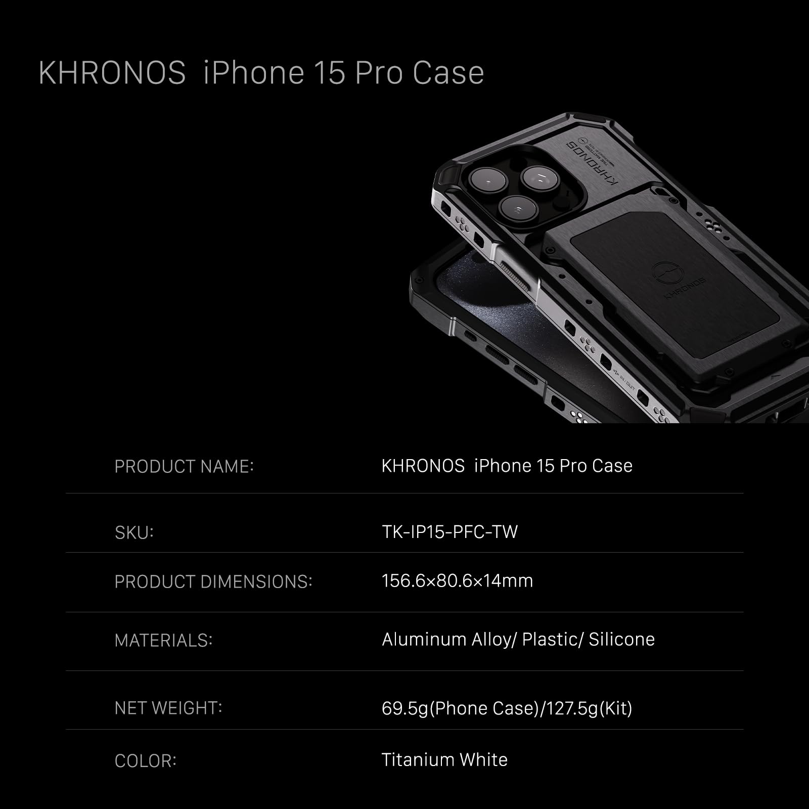 スマートフォン本体 iPhone15pro/256gb + tilta khronos Khronos iPhone 15 Pro / Pro Max Basic Kit | Tilta