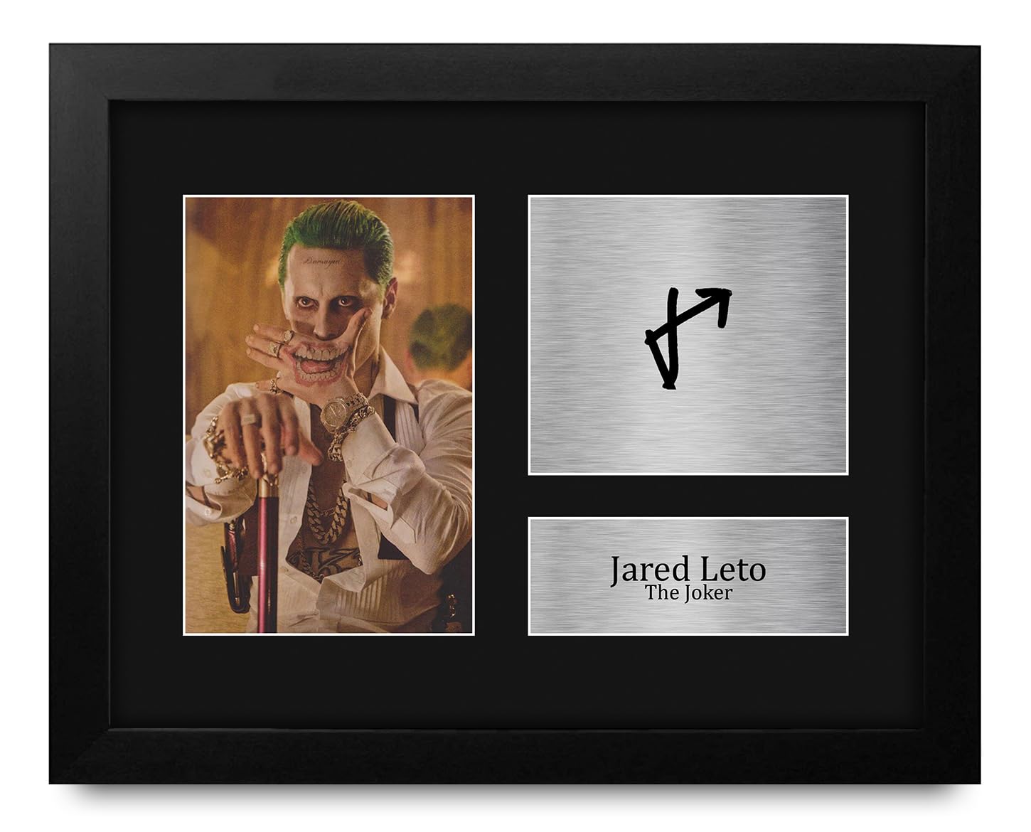 Amazon.com: HWC Trading Jared Leto Suicide Squad The Joker Framed
