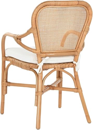 Miniatura 3 de Silla Ratán Bambú 21.7 x 24.4 x 33.9 in Natural