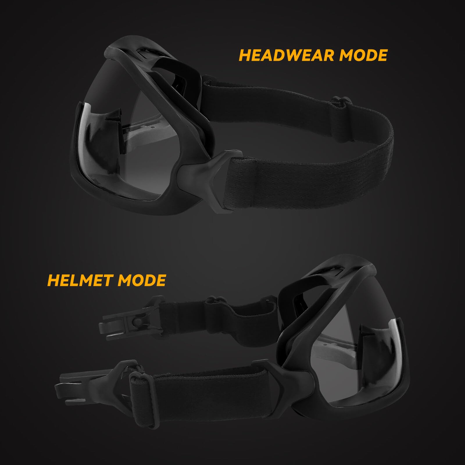 Qavctw Taktischer Brille für Airsoft, Militär Schutzbrille mit Anti Beschlag Linse, für Jagd, Schießen, Paintball, Radfahren