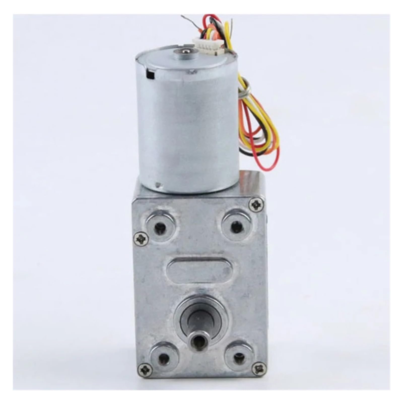 Synchronmotor 12V 24V DC Schneckengetriebe Bürstenloser Motor Einstellbare Geschwindigkeit Kann CW CCW selbsthemmend JGY-2430 Elektromotor mit hohem Drehmoment(12vmotor and Bracket,150RPM)