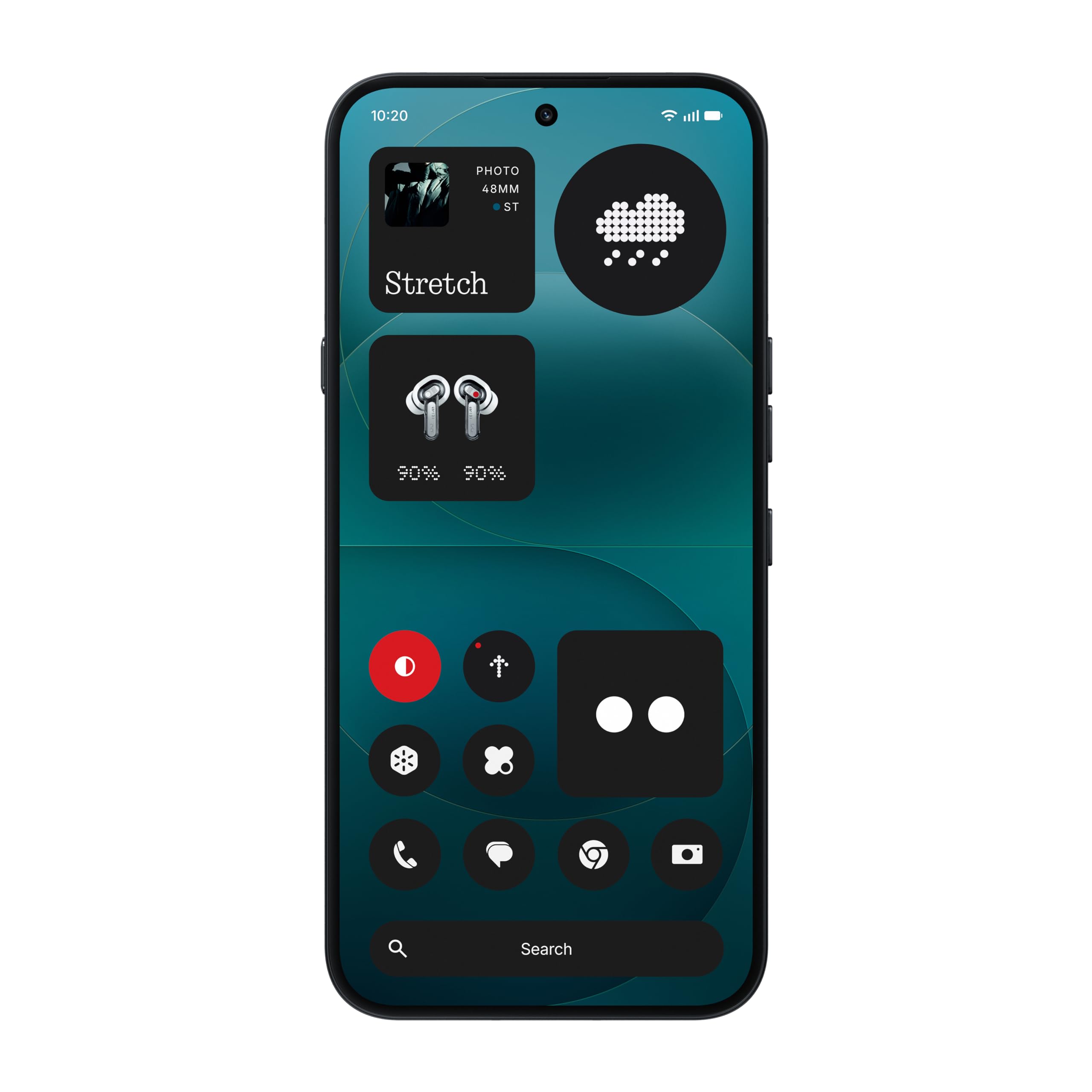 Nothing Phone (4a) Pro - Triple Cámara 50MP, Ultra Zoom 140x, Smartphone Unibody Metal, Batería Larga Duración, Carga Rápida 50W, AMOLED 144Hz, Glyph Bar, 12GB+256GB - Negro — view 3