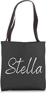 Stella Frist name Design Tote Bag