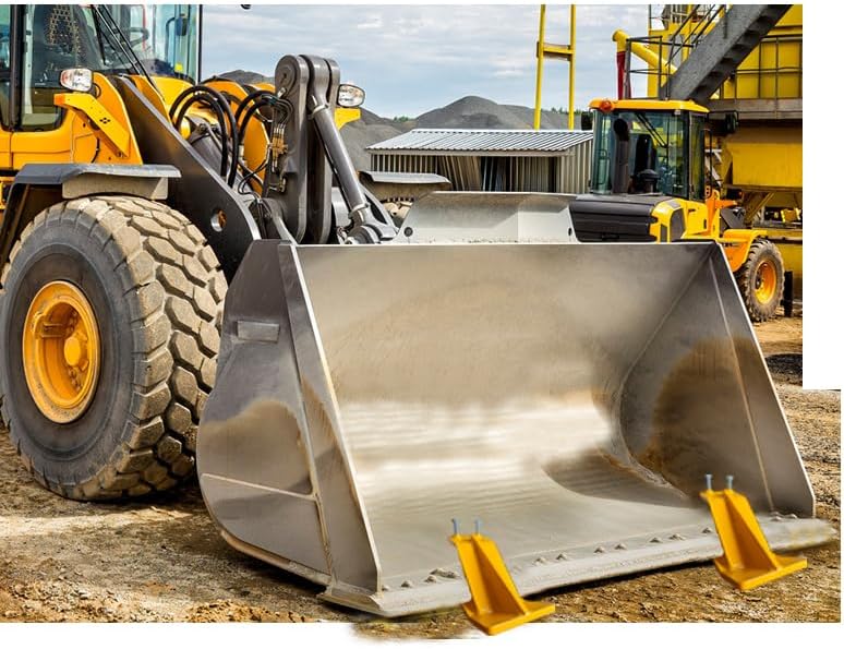 Miniatura 5 de Protector de cubo de tractor, 2 protectores de borde de esquí, protector antideslizante para césped Protector de borde antideslizante Accesorio de