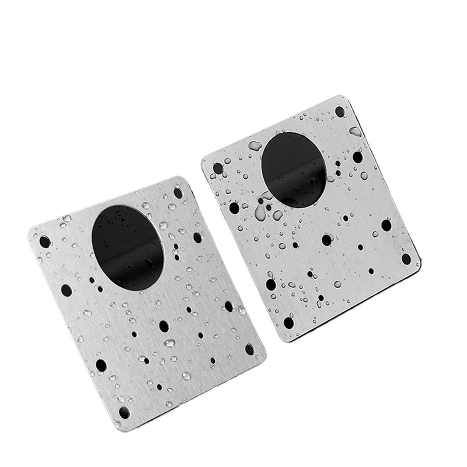 Placa de reparación de bisagras para arreglar puertas de armario descolgadas con tornillos