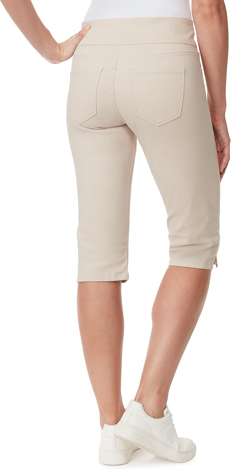 Gloria Vanderbilt Women's Amanda Pull on Skimmer Short Regular
