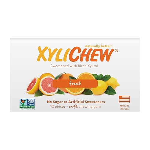 Miniatura 3 de Xylichew - Botes de goma de mascar 100% xilitol, sin OMG, gluten, aspartame y goma sin azúcar, cuidado bucal natural, alivia el mal aliento y la