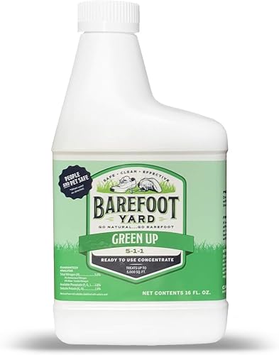 Green Up Slow Release Lawn Fertilizer, Natural Ready-to-Use Grass Nutrients, 16 fl oz