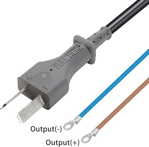 Miniatura 4 de 10L0L Carrito de golf 36 voltios 2 clavijas DC cable cargador con enchufe para Yamaha, EZGO, Club Car, OEM # 14835-G1 1016433-01 1013076