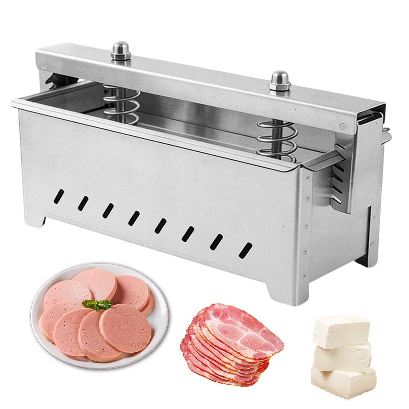 Presse à tofu avec plaque de fond amovible pour steaks et volailles