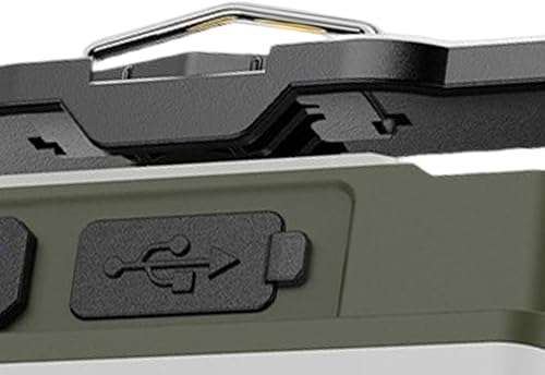 Miniatura 9 de Luz de trabajo, foco magnético recargable LED, 3.6 x 2.2 x 1.3 in, lámpara de inundación de batería inalámbrica, linterna portátil para lugar de