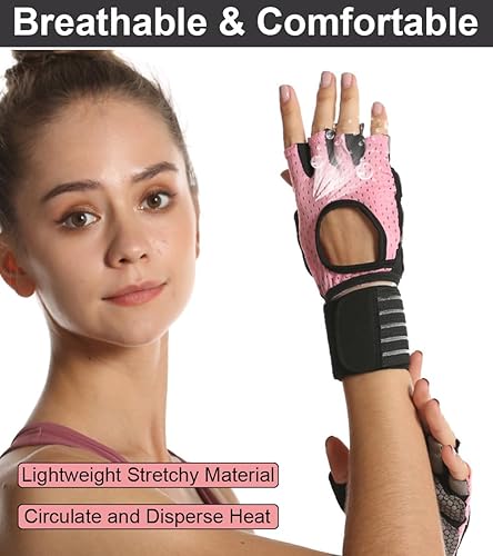 Miniatura 5 de Guantes de entrenamiento para hombres, guantes de entrenamiento para mujer, guantes de levantamiento de pesas transpirables, guantes de silicona