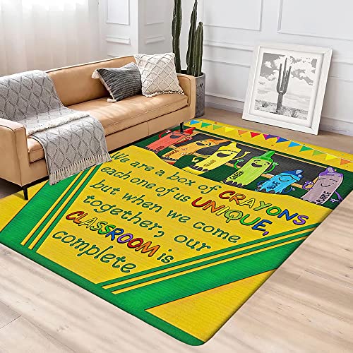 School Rugs Classrooms Large God Says You Are Rug Student Area Rug Playroom Play Mat Rug For Student, Student Playmat Floor Mat Home For Preschool Student,Carpet Classroom Play Mat For Girls Boys #TOP2