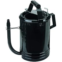 LUMAX LX-1530 Black 1 Quart 950 ml Flow Control Measure Can with Flex Spout, Re-Engineered Thumb Control Mechanism and Dust Lid