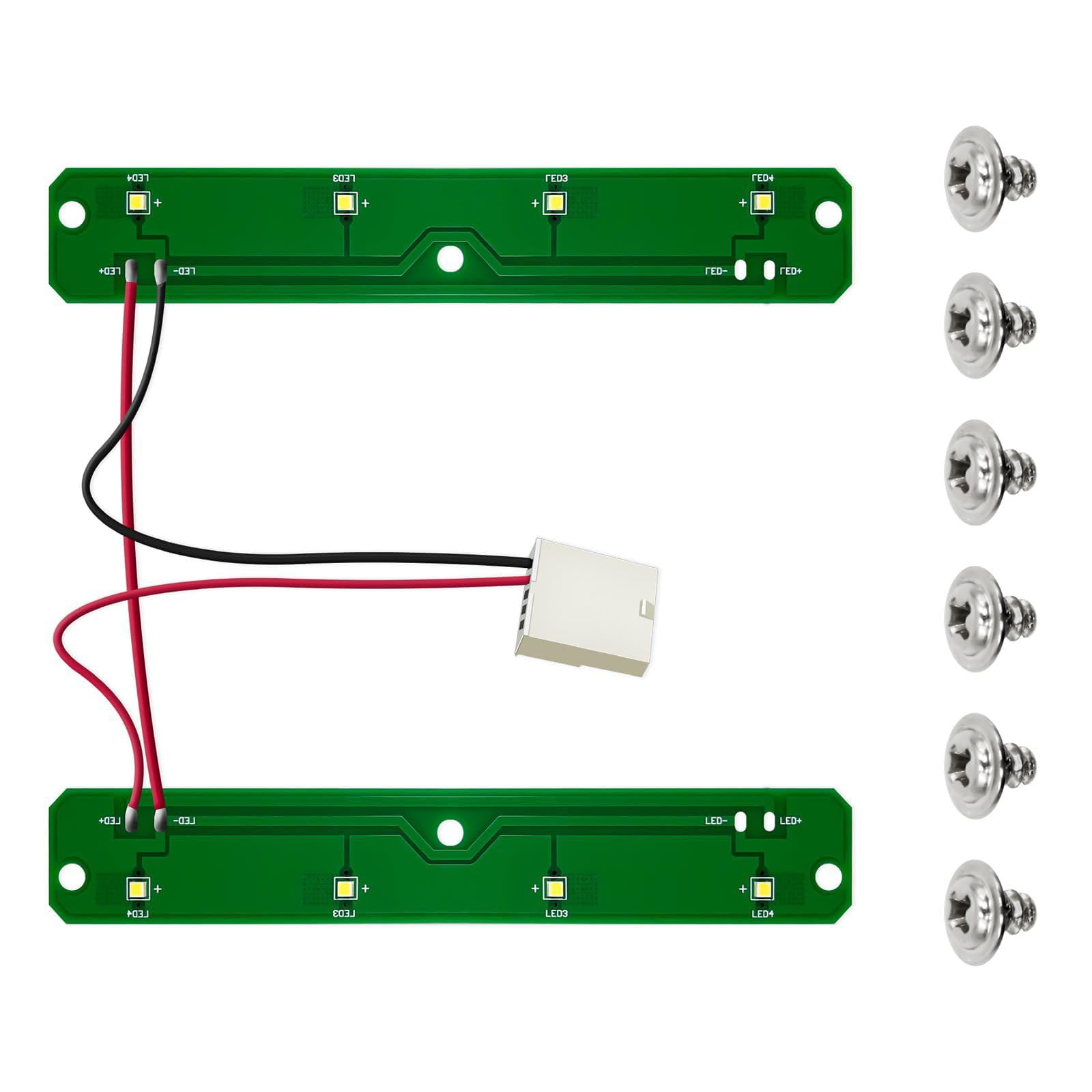 Aqvjd Power LED Light Board for Refrigerator W11527432 W11387579 Waterproofs Long Lasting Fridge Light