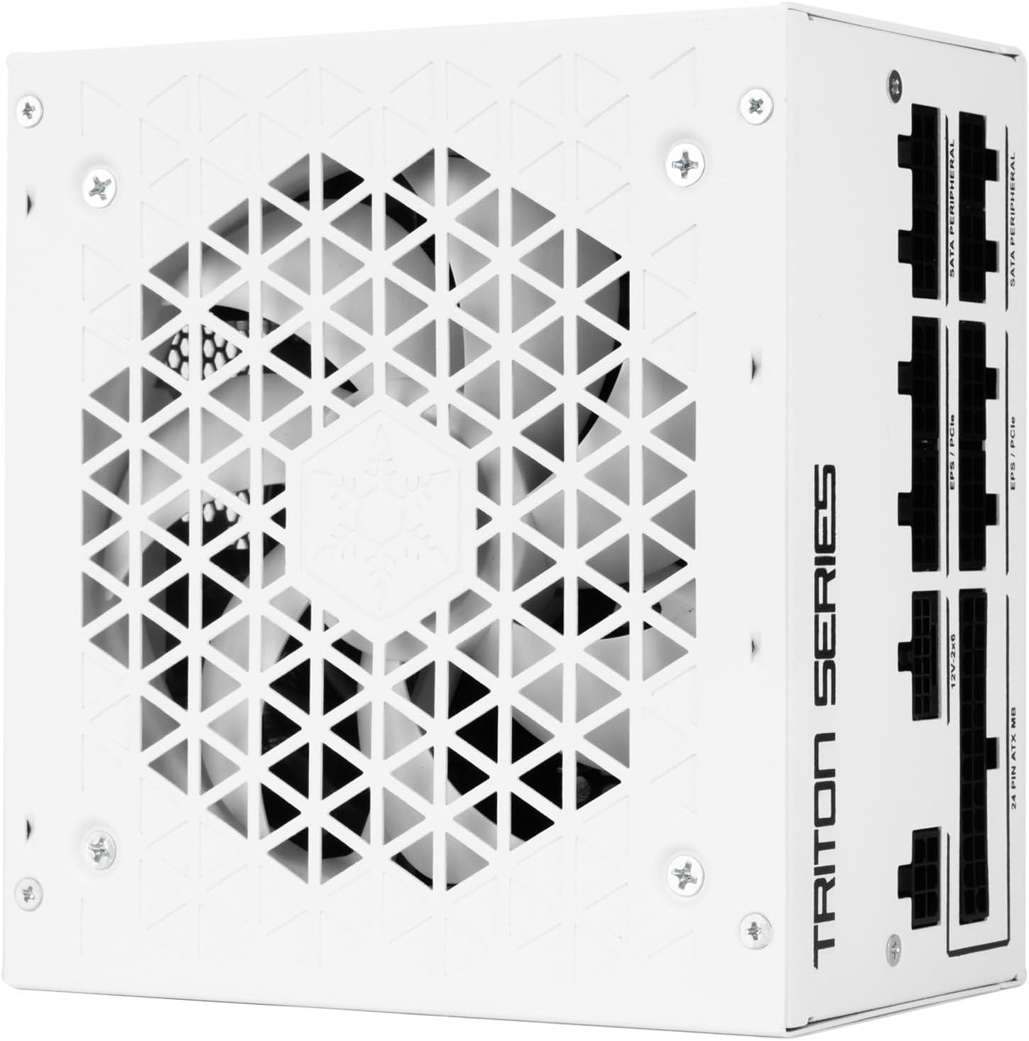 SilverStone Technology Triton 1000Rz - Cybenetics Gold 1000W PCIe 5 Fully Modular ATX Power Supply, White, SST-TR1000R-GM-WWW