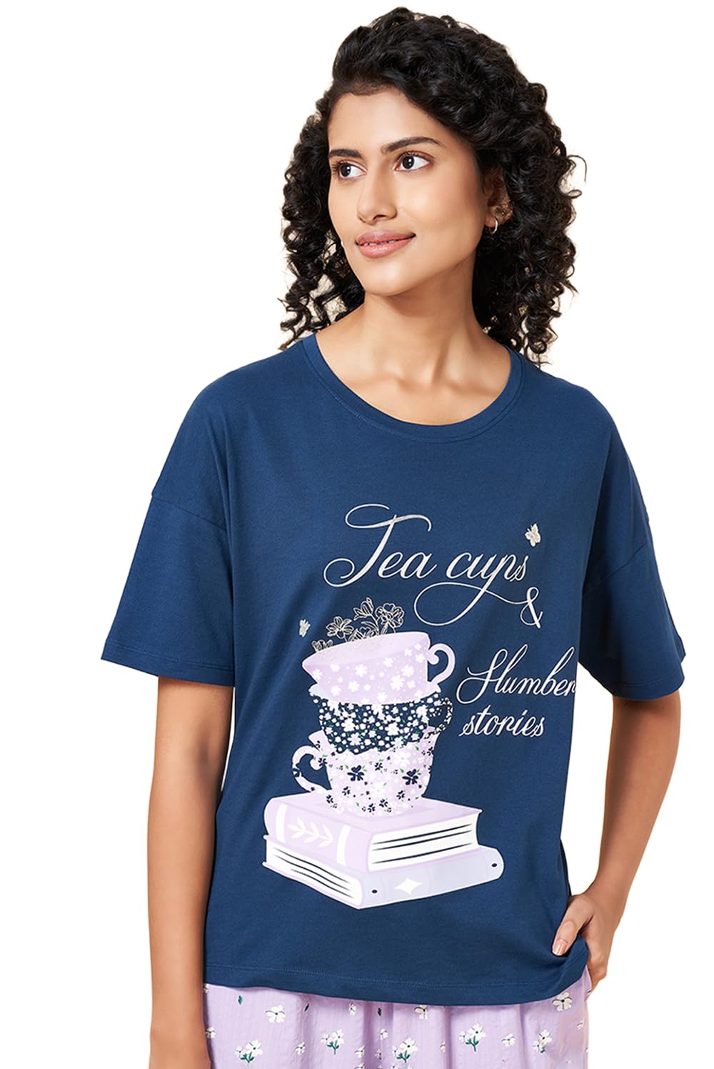 Women's Letter Print Top