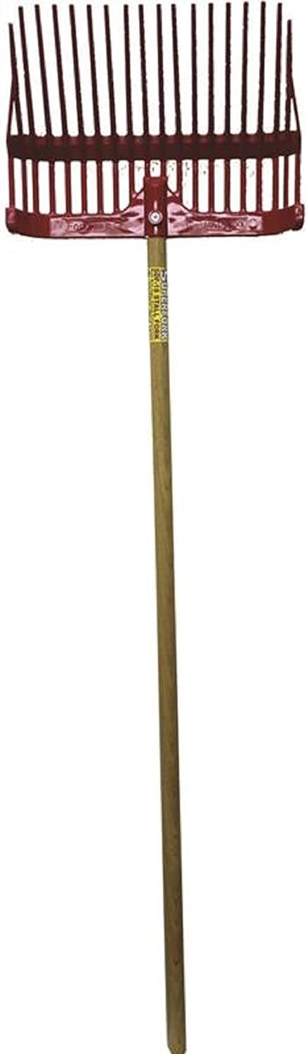 1308140 Superfork Plastic Stall Fork, Red