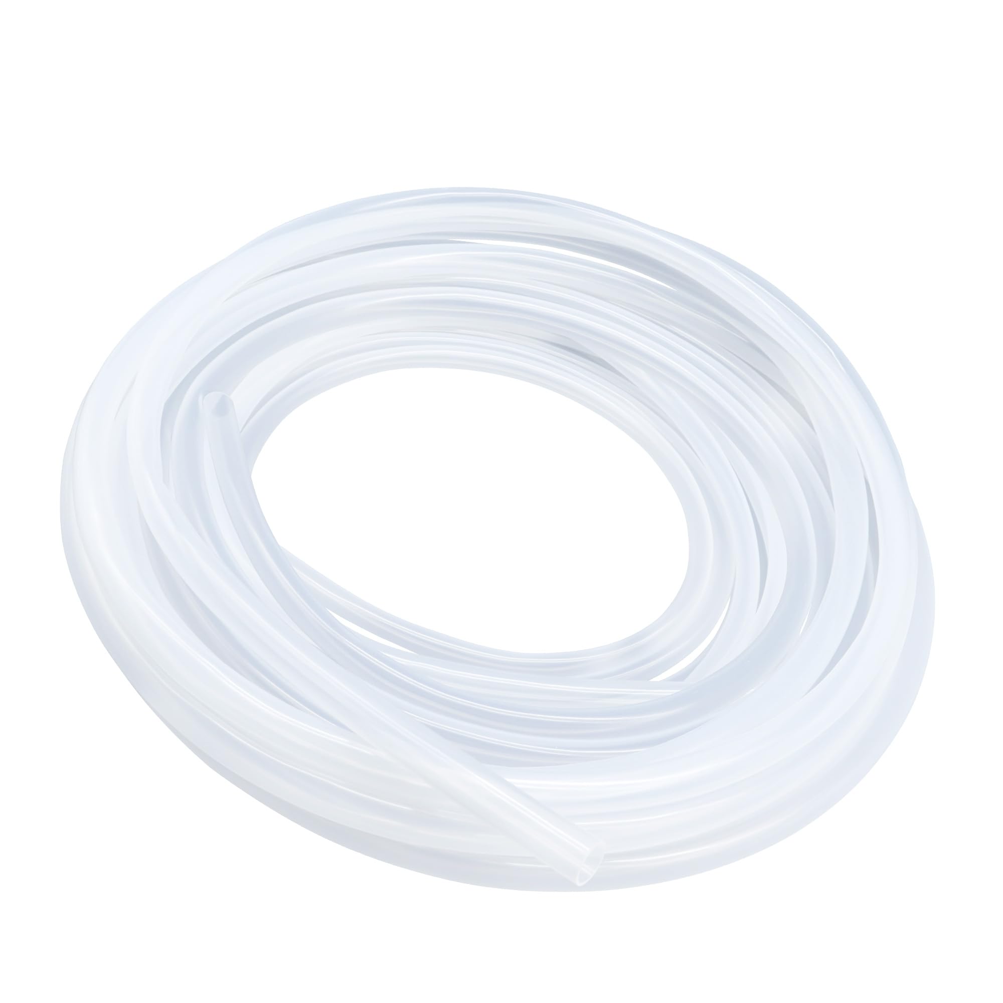 Lavmhab Transparent Silicone Tubing Food Grade Hoses 9Mm X 12Mm, Length 10 Meters (32.8Ft), Flexible Silicone Rubber Tube Air Hose Water Pipes