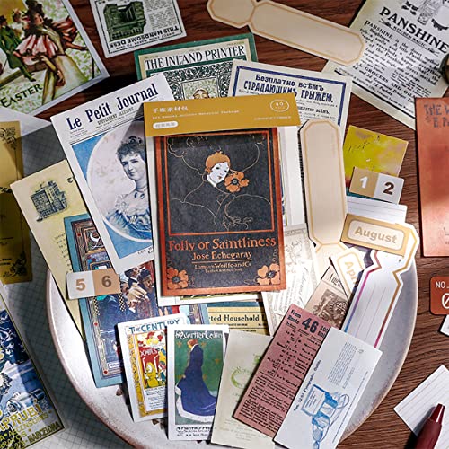 Vintage Scrapbooking Supplies Pack (160Pcs), Decorative Medieval Papers For Junk Journal Supplies, Diary Journal Embellishment Supplies Diy Crafts Notebook (No1) #TOP3