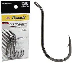 Maruri, Anzol Maruri Pinnacle Octopus Beak N10/0 5 Unidades Aço Carbono