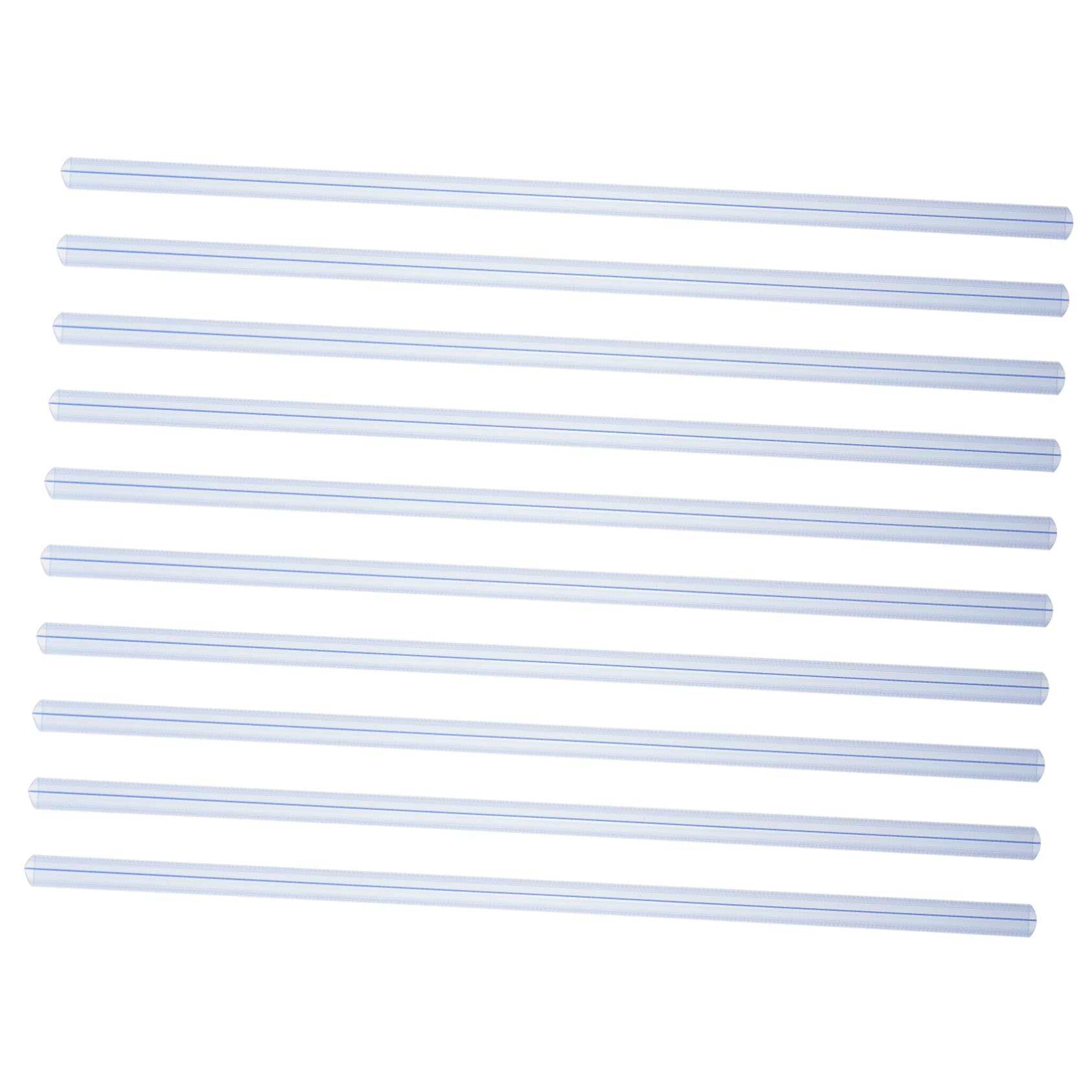 NUOBESTY 4 Ensembles Barres De Transparentes Pour Reliure De Documents Baguettes Coulissantes Pratiques Pour Étudiants Et Enseignants 10 Pièces * 4
