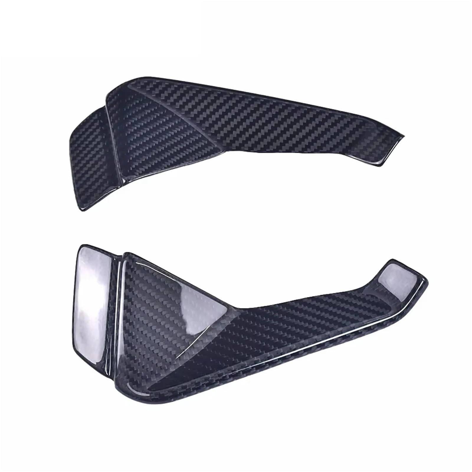 Front Bumper Splitter dachowy Pasuje do Aprilia RS660 2021-2023 Osłona wlotu powietrza Naked Front Spoiler Winglet Aerodynamiczny zestaw skrzydeł