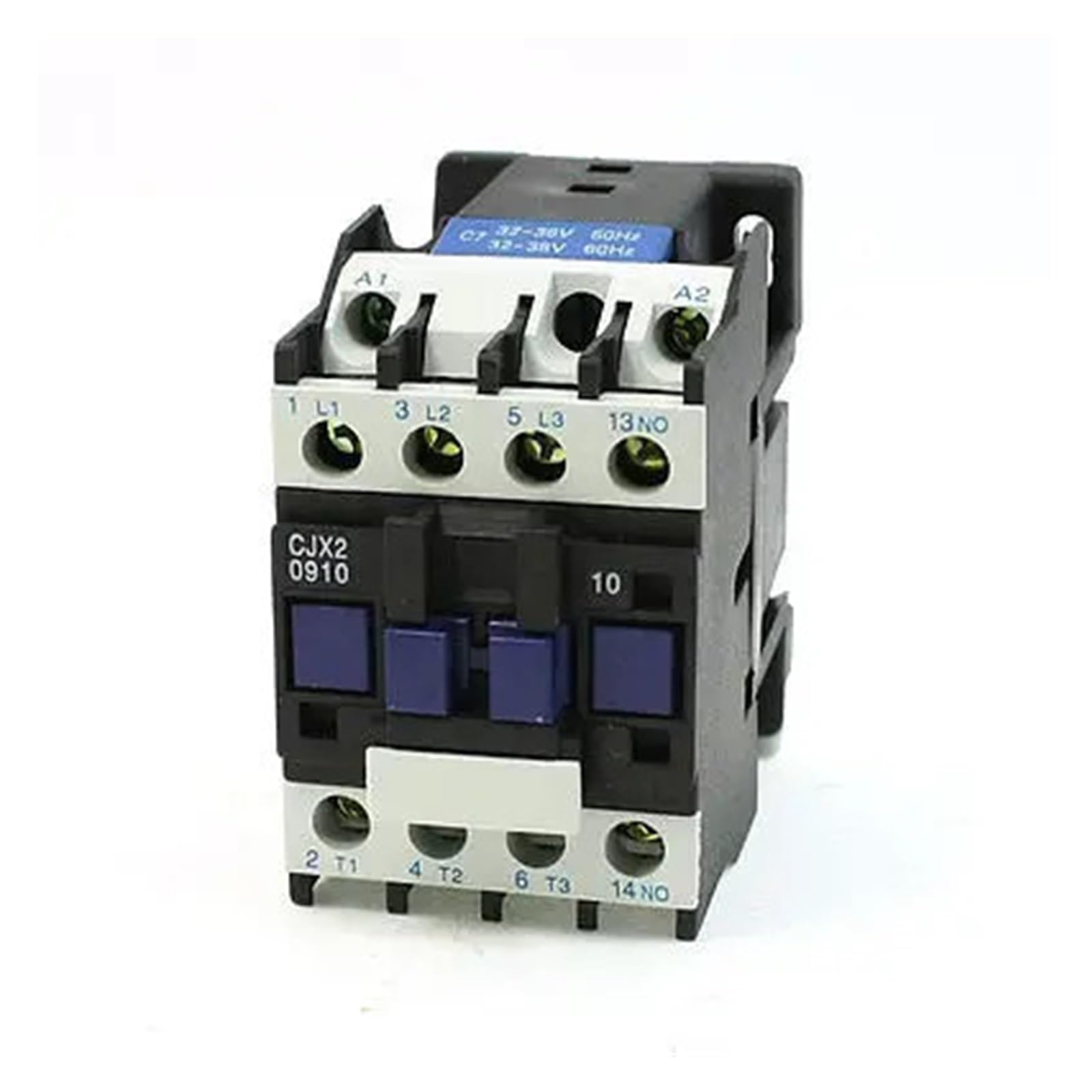 IVEKYKIBC CJX2-09 Coil Voltage 3 Phase 1 NO Motor Controller AC Contactor 660V 25A