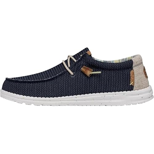 Hey Dude Men's Wally Stretch Moc Toe Shoes