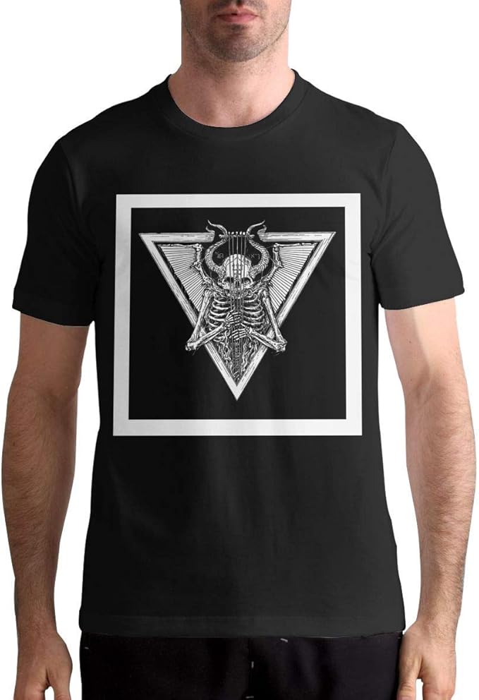 X6Better Watain Comfortable Mens Tops Short Sleeve Pattern TShirt