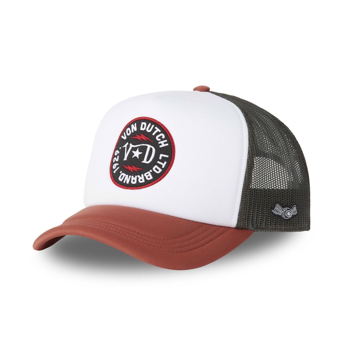 Von Dutch Czapka męska i damska Foam, regulowana czapka typu trucker Snapback