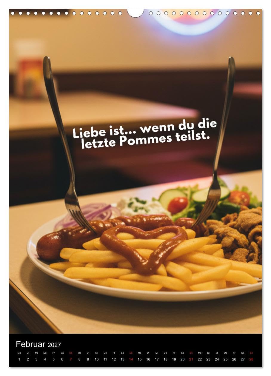 Taxi-Teller-Kalender (Wandkalender 2027 DIN A3 hoch), CALVENDO Monatskalender: Taxi-Teller – Imbiss-Realität - Kult-Food Deutschland (CALVENDO Lifestyle)