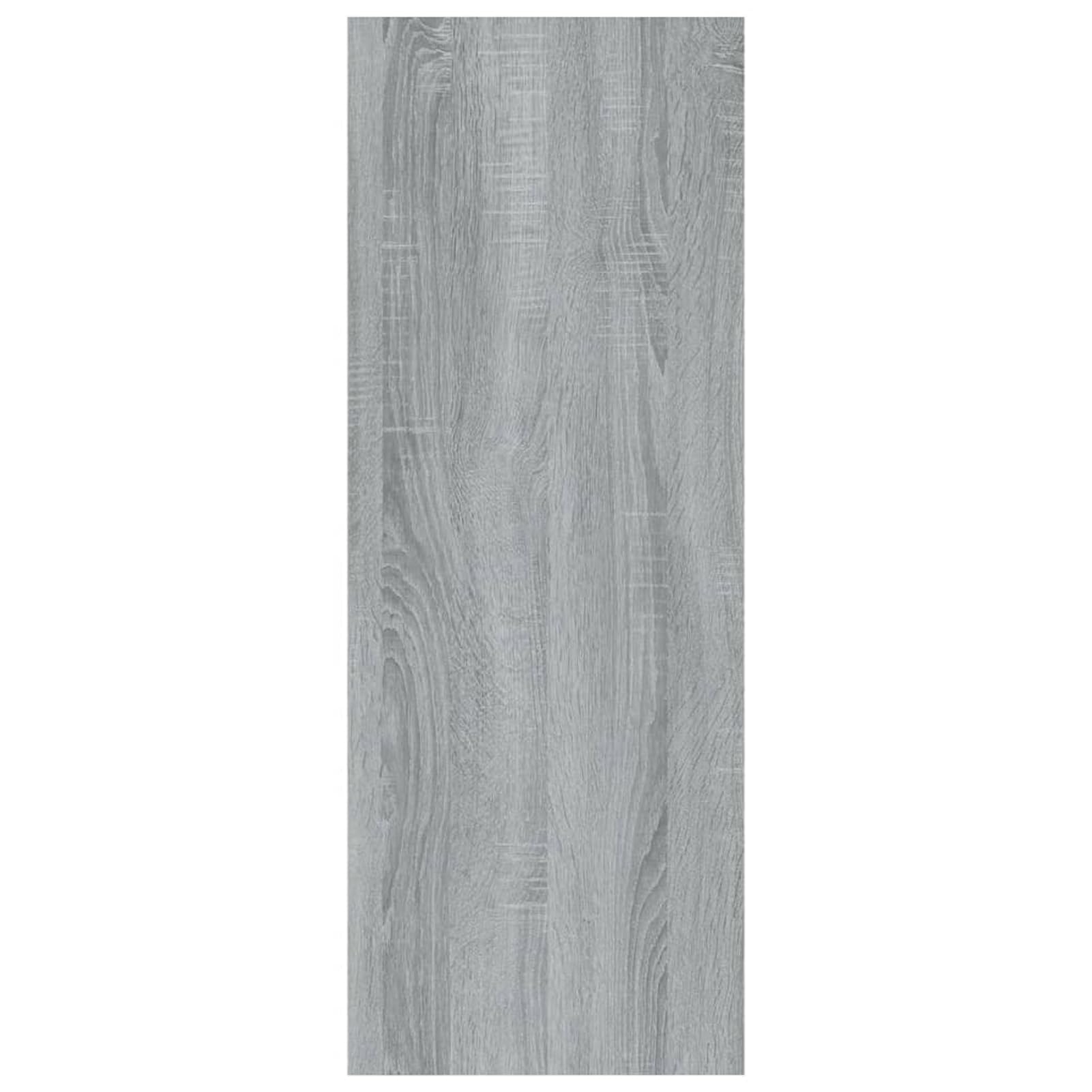 Anself Holzwerkstoff Konsole Grau Sonoma, 78x30x80 cm, mit Wandhalterung, einfach zu montieren Model815937