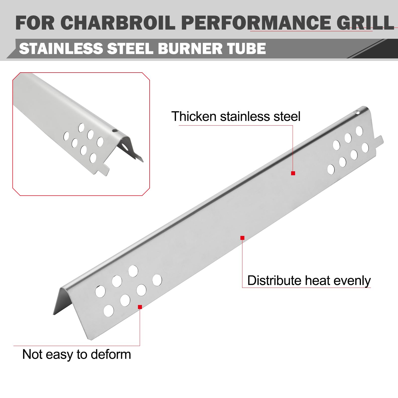 463347519 463243518 Części do grilla Charbroil 5 palników Grill Części zamienne Charbroil Performance 463275517 463373019 463347518 Części do grilla namioty grzewcze G470-0004-W1A G321-4C00-Palnik W1