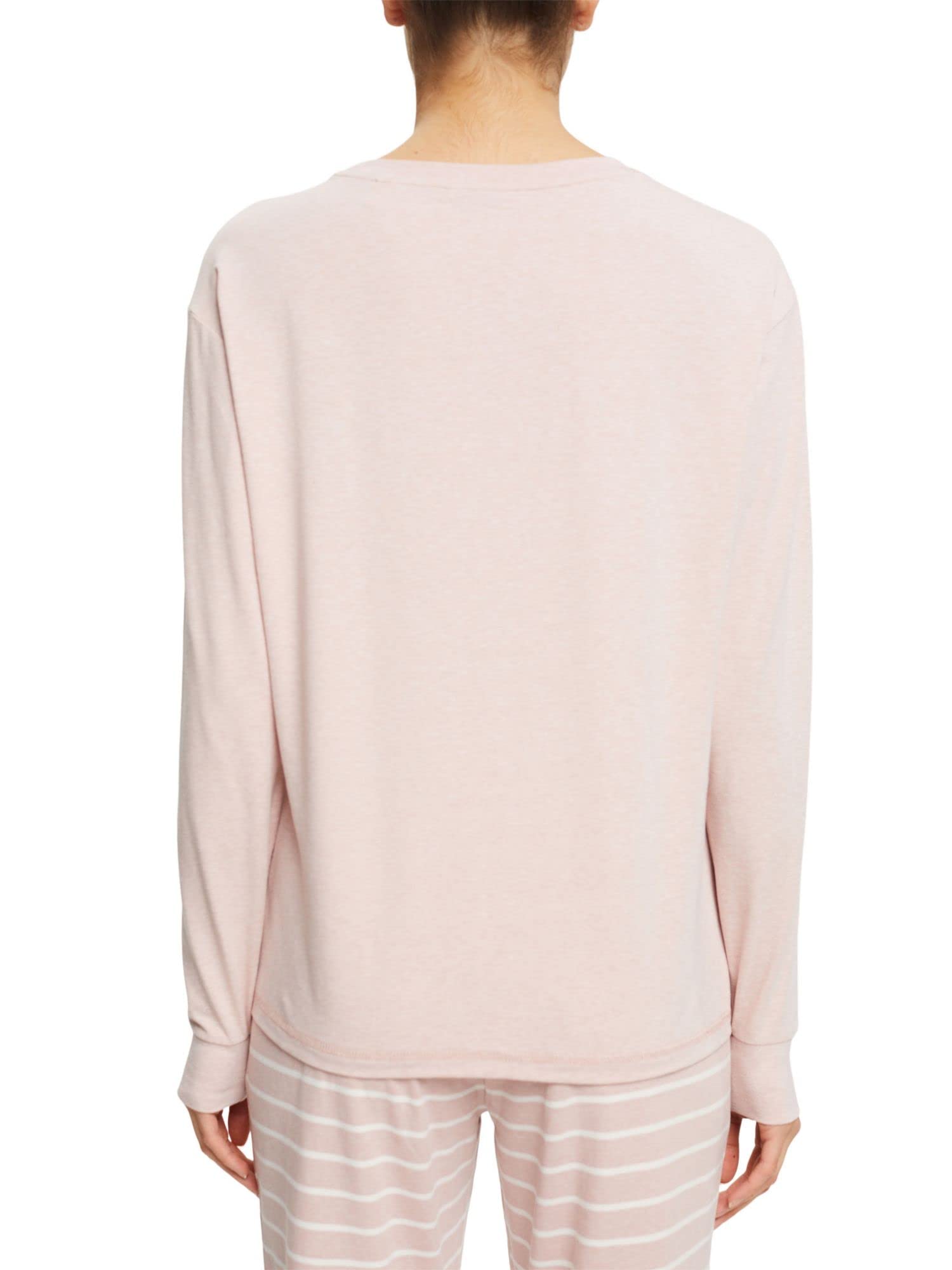 Esprit Women's Cosy Melange Sus Longsleeve Pajama Top