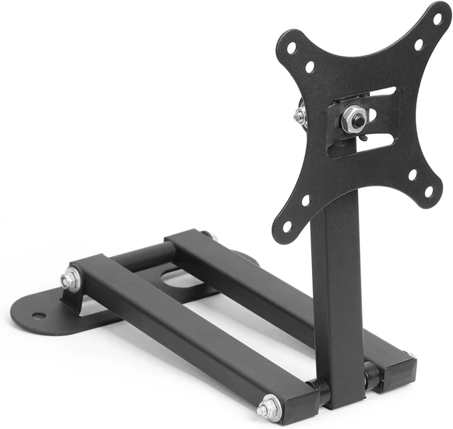TV Mount Stand 17-32inch TV Support Mount Adjustable Television Mounting Holder with Level Low Profile Flat TV Wall Mount for TV Screen for Plasma/Curved TV