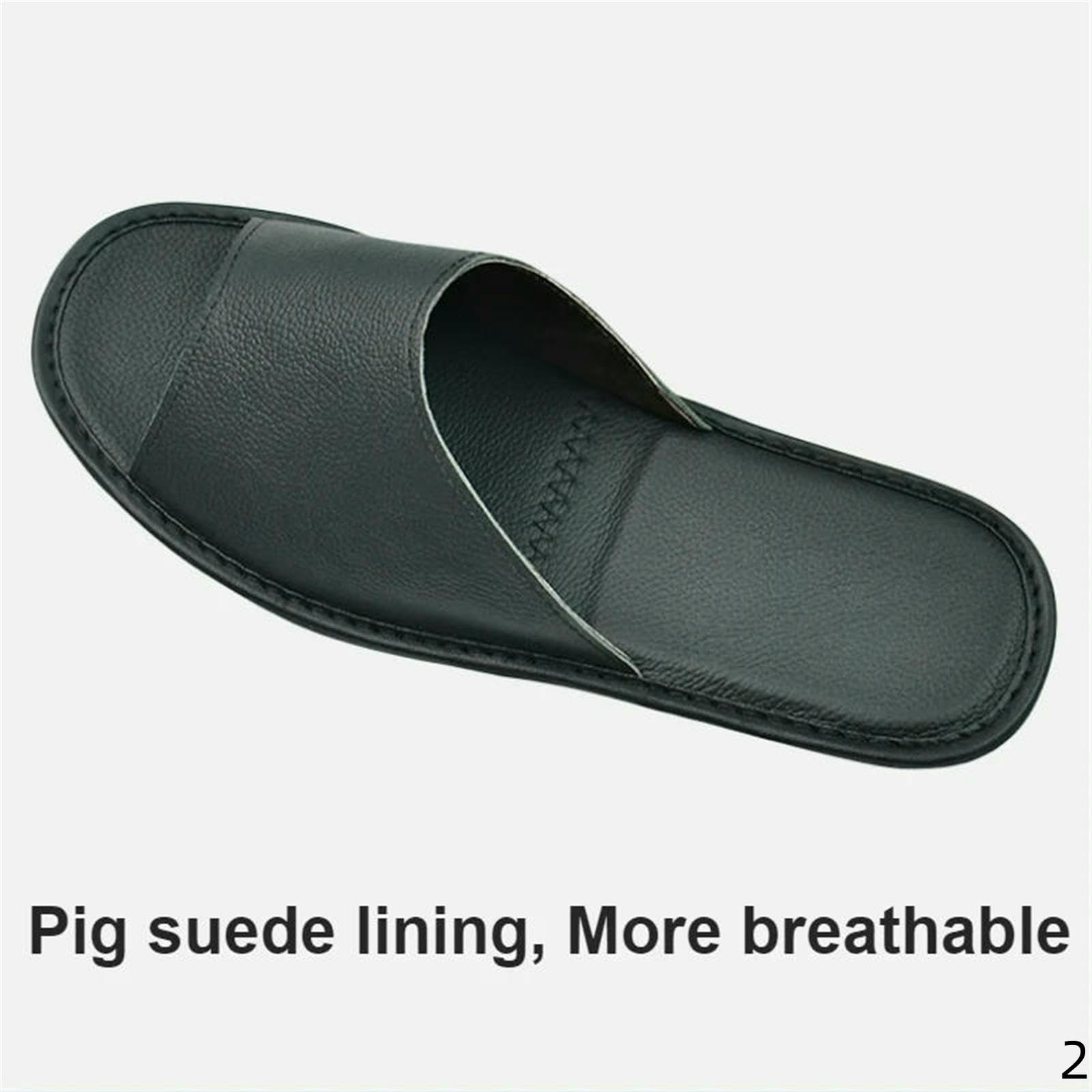Claquettes Hommes Femme Chaussons Maisons en Intérieur Été Ouvert Orteil Sandales Femmes Âgés Casual Slides Chaussures-rouge-35-36