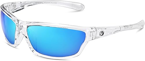 Miniatura 13 de Nitrogen Gafas de sol deportivas polarizadas envolventes para hombres y mujeres, UV400, para conducir, pescar, correr, gafas de sol