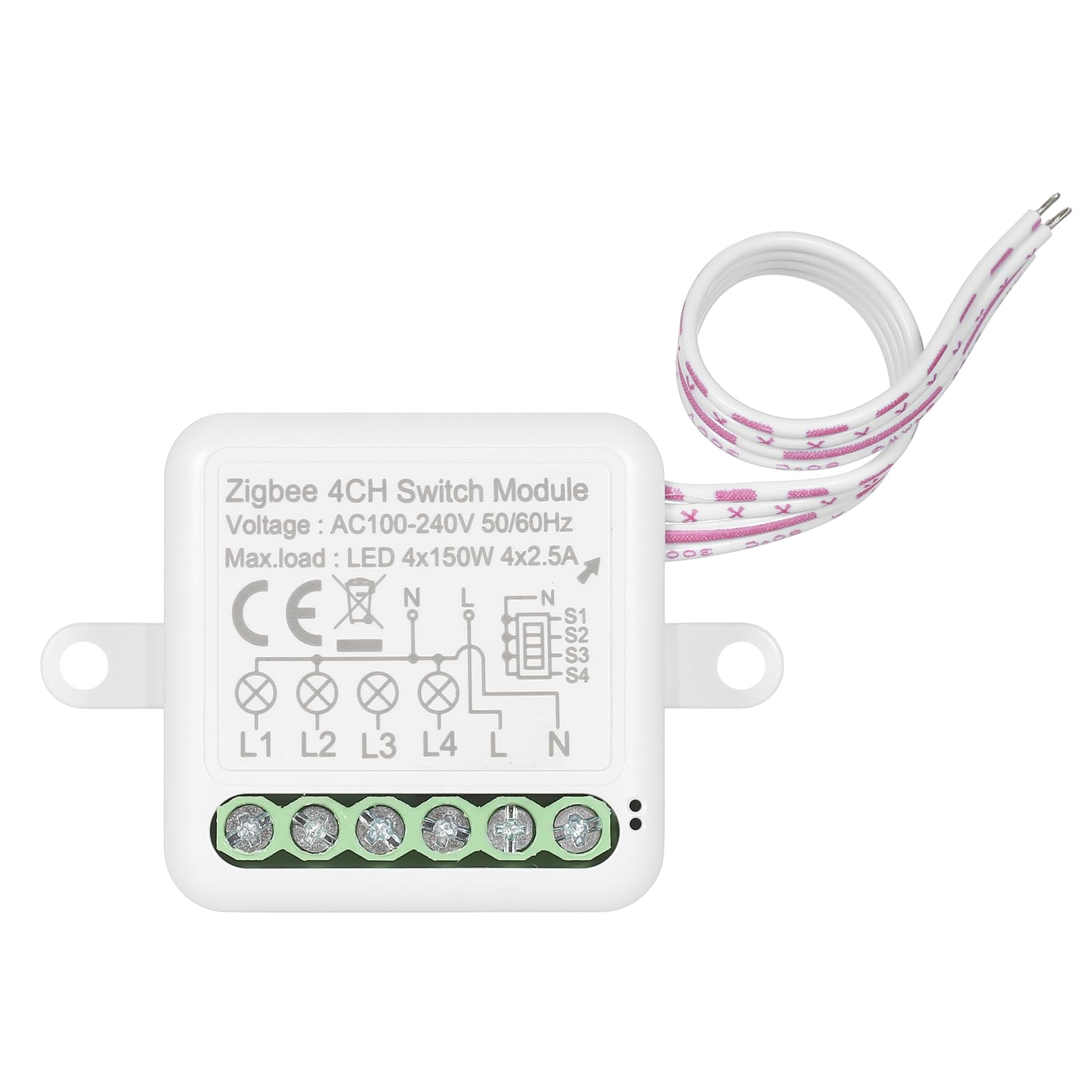 Sync Module 2 Smart Switch Relay Module 1 Gang / 2 Gang Remote Control ...