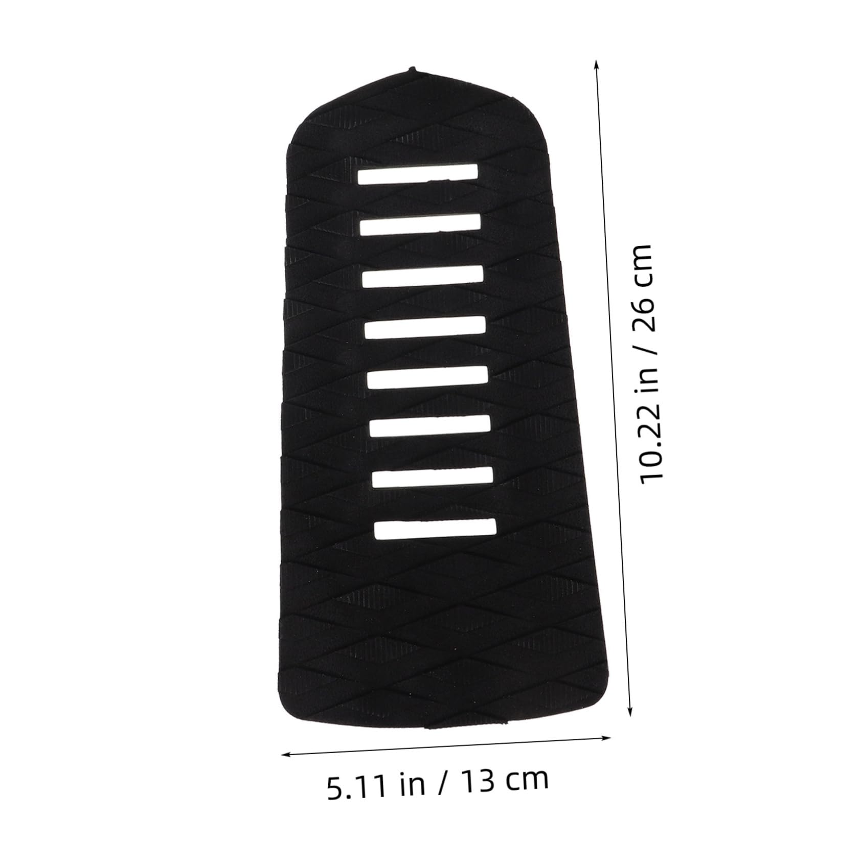 Toddmomy Non-Slip Surfboard Mats Traction Pads Eva Deck Grip Mats for Paddleboards Tailgate Pad 1 Set Easy Install