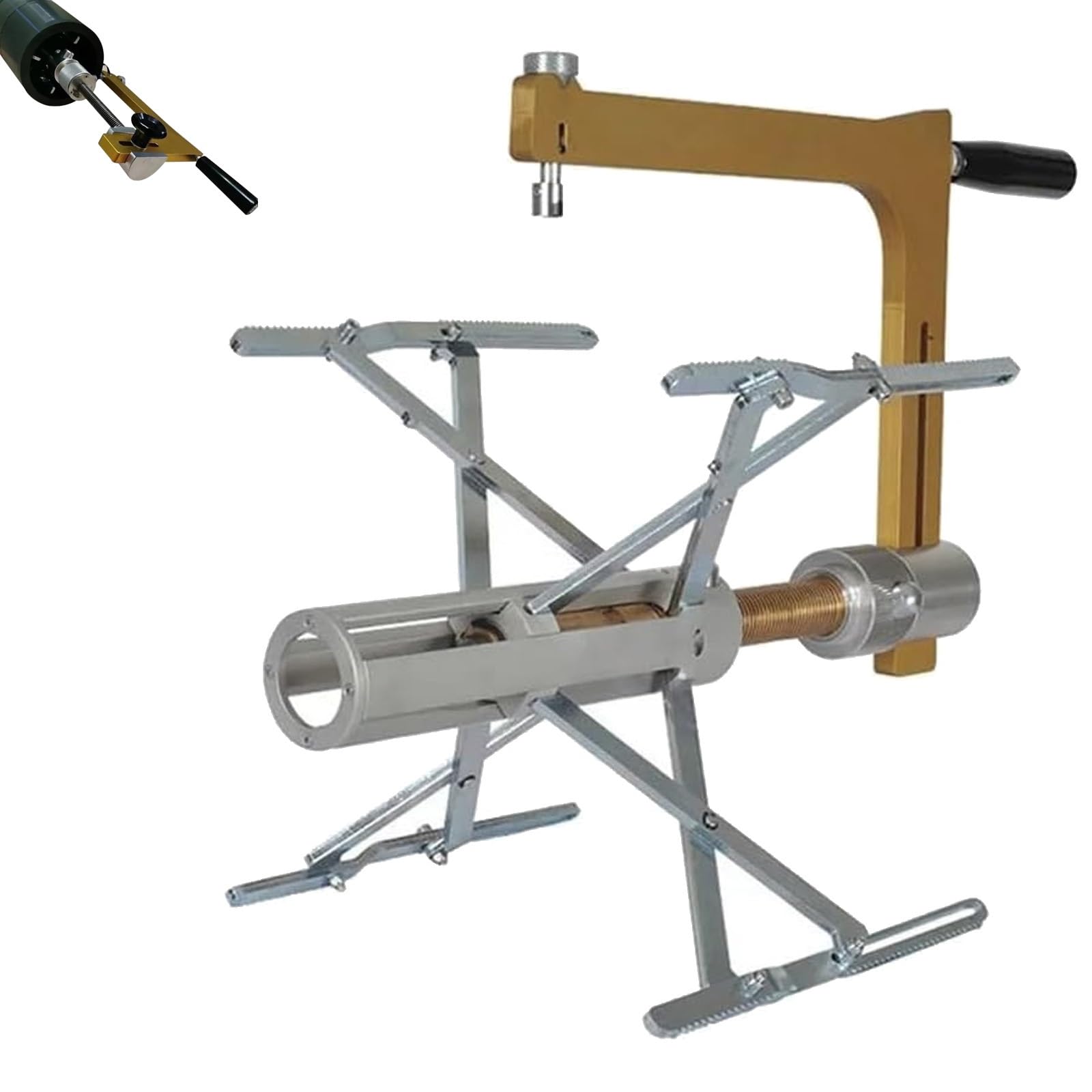 Grattoir rotatif manuel pour tubes en plastique, longueur de coupe de 13 cm, plage d'identification de 160 à 400 mm, idéal pour une utilisation en usine et en atelier