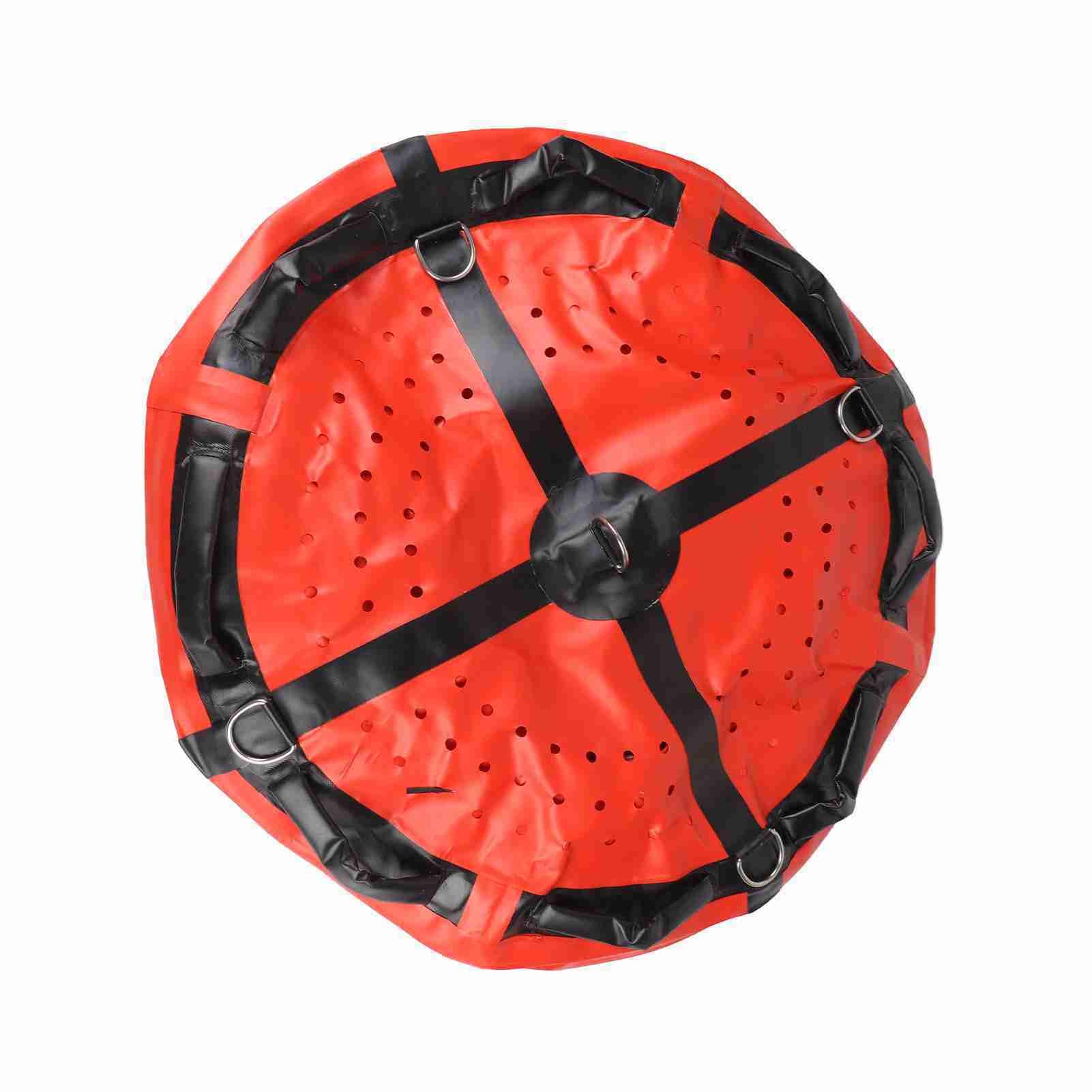 Cryfokt de Apnea Resistente con Alta Visibilidad para Marcar Señales de Seguridad, 75 X 22 Cm, Amarilla y Roja, Adecuada para Buceo y Esnórquel